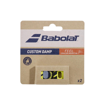 Babolat Custom Damp Dampener - Black/Yellow Black Yellow NA Dampener Babolat