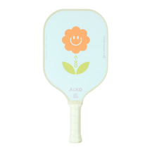 Aixo P11A Scorpion Series Supernature 3K Raw Carbon Pickleball Paddle White One Size Pickleball Paddle Aixo