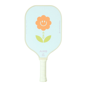 Aixo P11A Scorpion Series Supernature 3K Raw Carbon Pickleball Paddle White One Size Pickleball Paddle Aixo