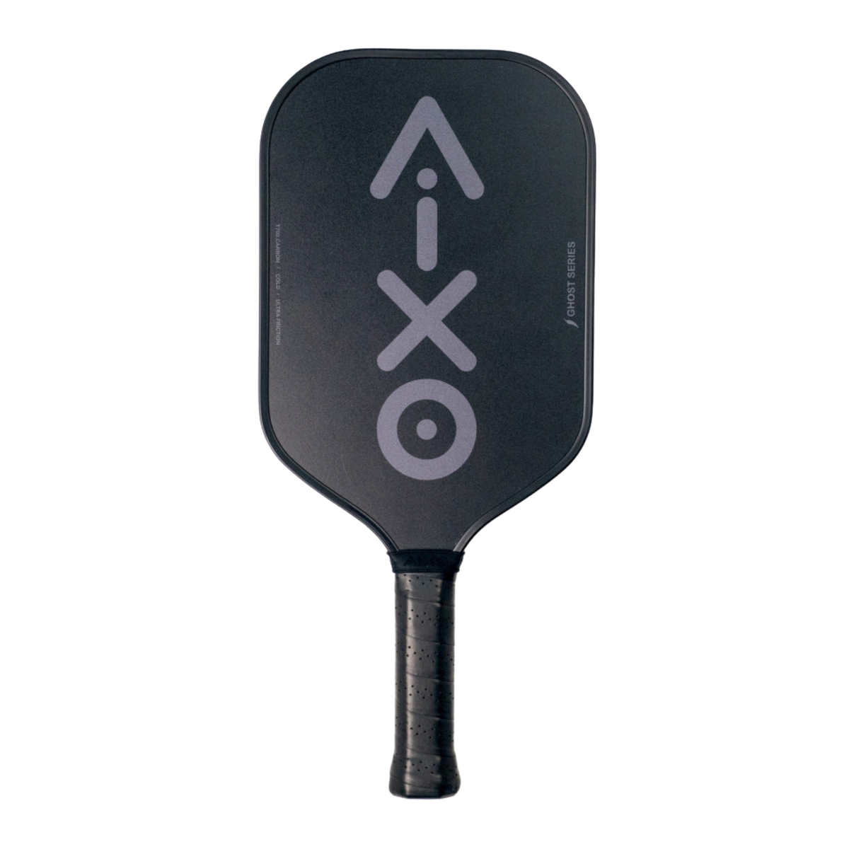 Aixo CP03 Ghost Series Ultra Noir T700 Carbon Pickleball Paddle Black One Size Pickleball Paddle Aixo