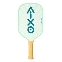 Aixo CP03 Ghost Series Lucky Cat T700 Carbon Pickleball Paddle White Green One Size Pickleball Paddle Aixo