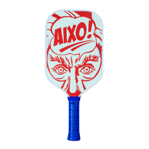 Aixo CP03 Ghost Series Popstar T700 Carbon Pickleball Paddle White Red One Size Pickleball Paddle Aixo