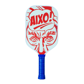 Aixo CP03 Ghost Series Popstar T700 Carbon Pickleball Paddle White Red One Size Pickleball Paddle Aixo