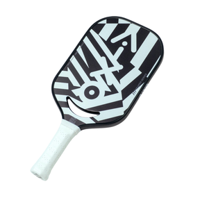 Aixo P14C Reaper Series Chaos Camo 18K Raw Carbon Pickleball Paddle Pickleball Paddle Aixo