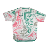 AIXO Chrome Mens T-Shirt - White T Shirt Aixo