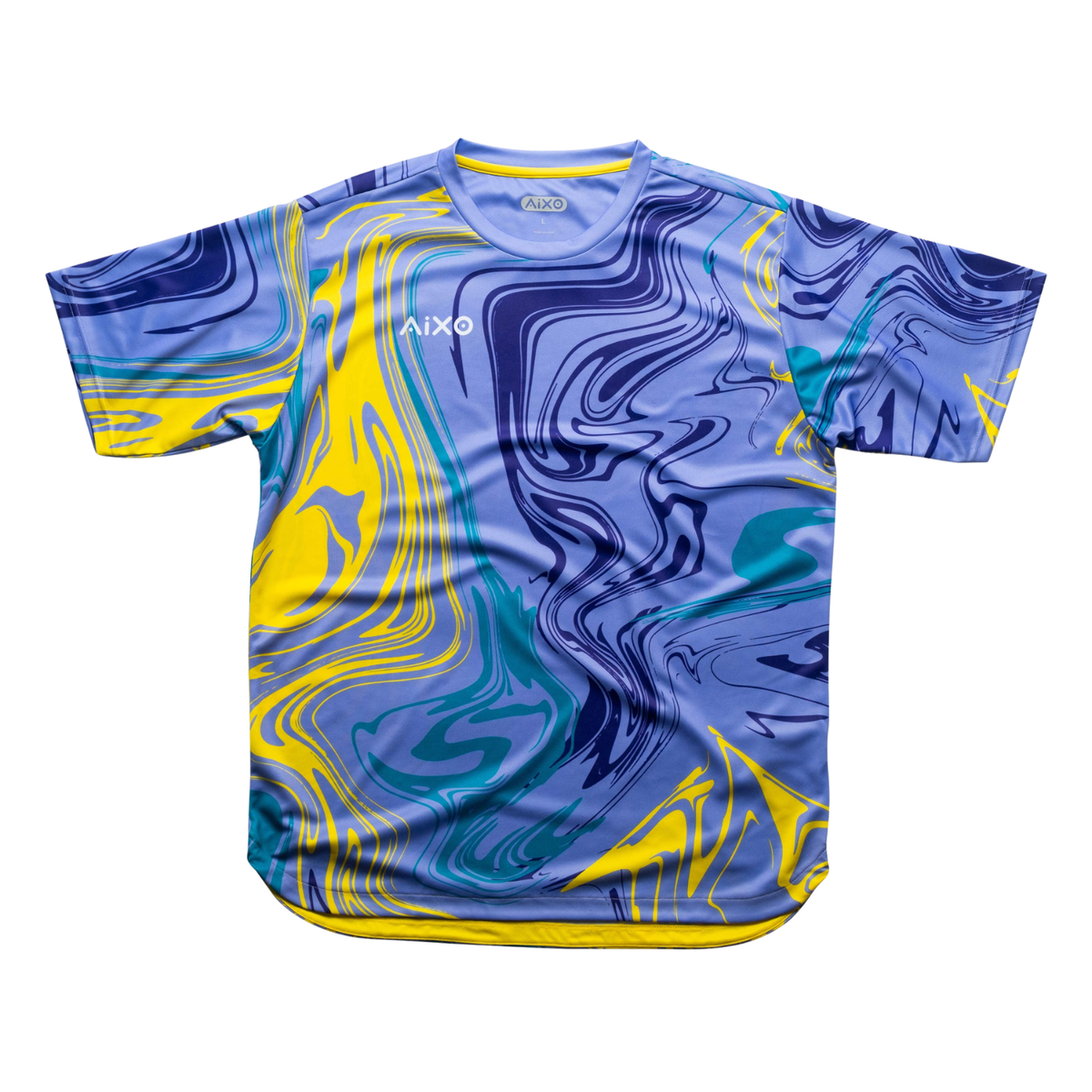 Aixo Chrome Mens T Shirt Lilac LILAC T Shirt Aixo