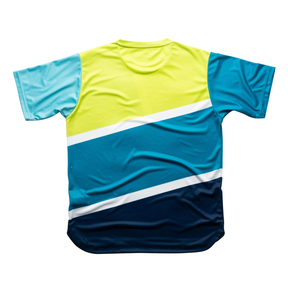 Aixo Court Mens T Shirt Teal T Shirt Aixo