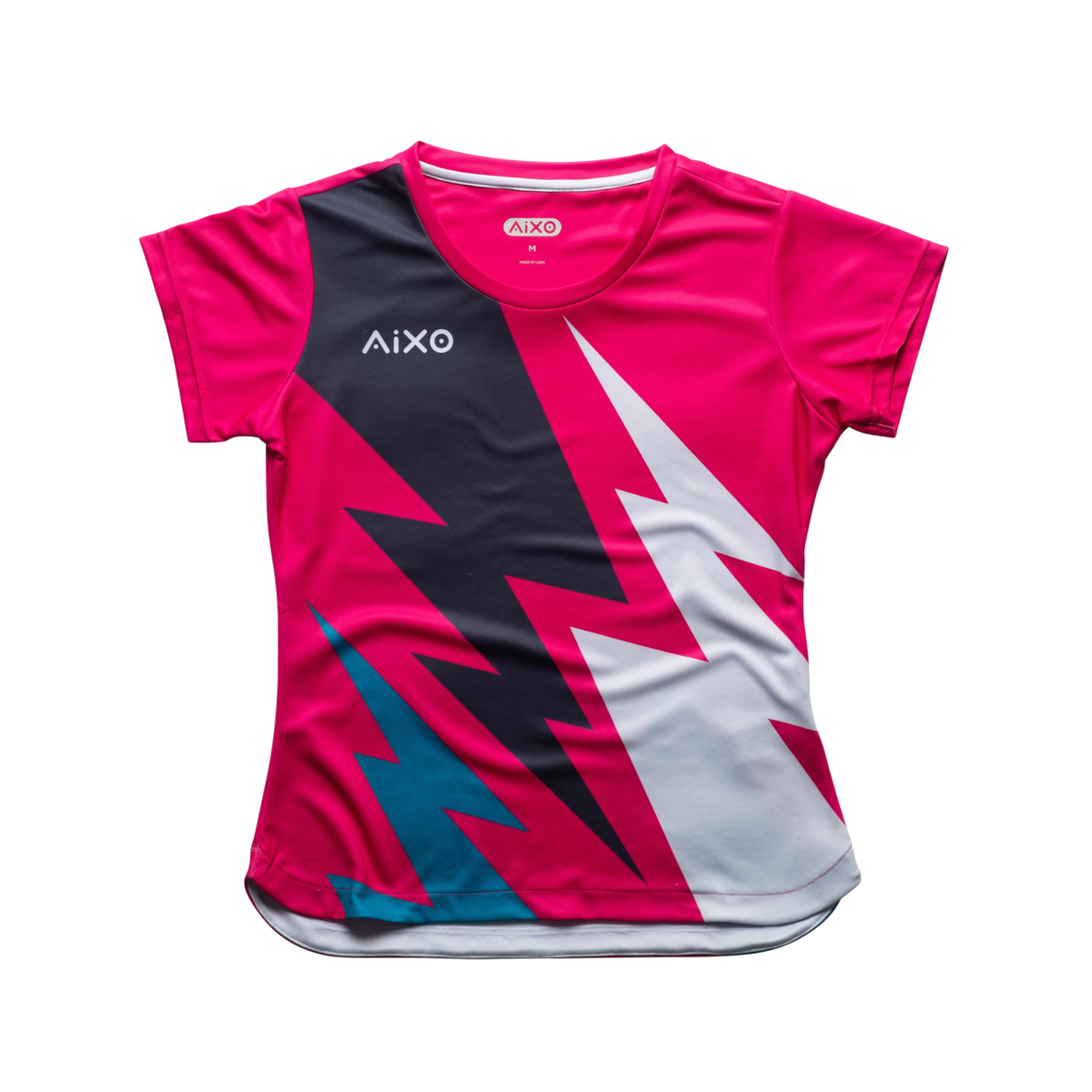 Aixo Bolt T-Shirt Womens (Pink) PINK T Shirt Aixo