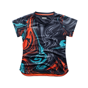 Aixo Chrome Womens T Shirt Graphite GRAPHITE T Shirt Aixo