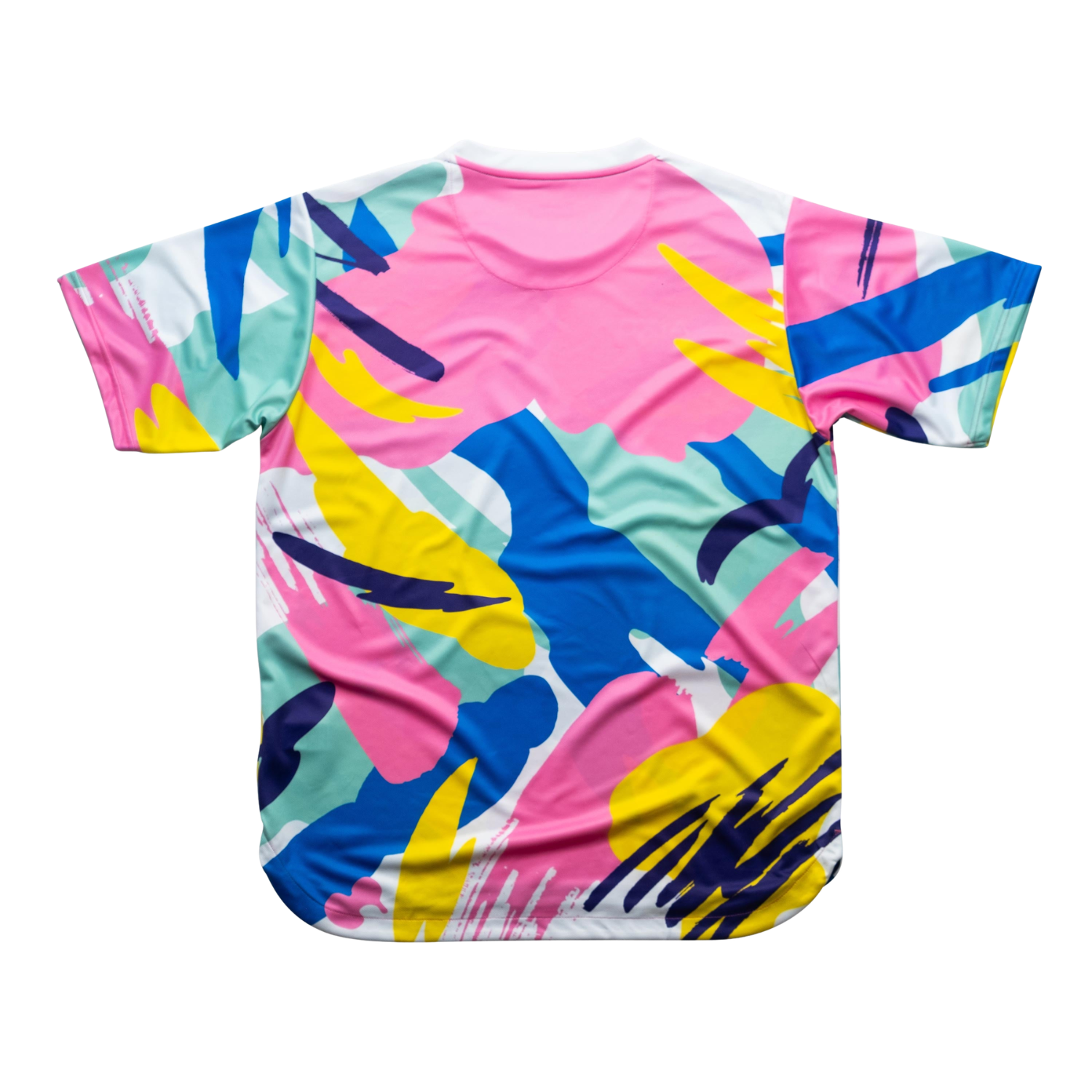 Aixo Abstract T-Shirt Mens (Multicolour Dark) T Shirt Aixo
