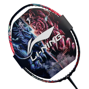 Li-Ning Axforce 90 Tiger Max Badminton Racket 4U - Molten Lava Molten Lava 4U Badminton Rackets Li-Ning