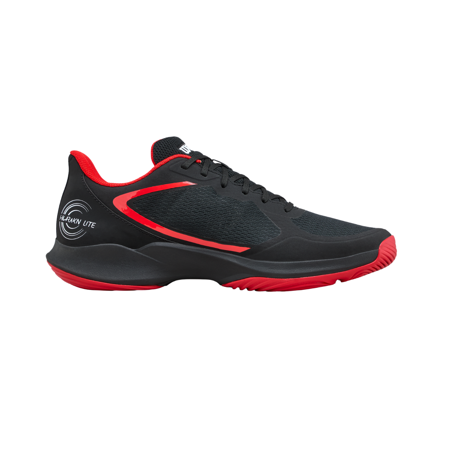 Wilson Hurakn Lite Padel Shoe Men - Black/Red Padel Shoes Wilson