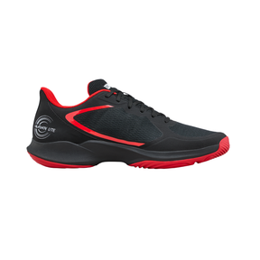 Wilson Hurakn Lite Padel Shoe Men - Black/Red Padel Shoes Wilson