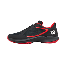 Wilson Hurakn Lite Padel Shoe Men - Black/Red Padel Shoes Wilson