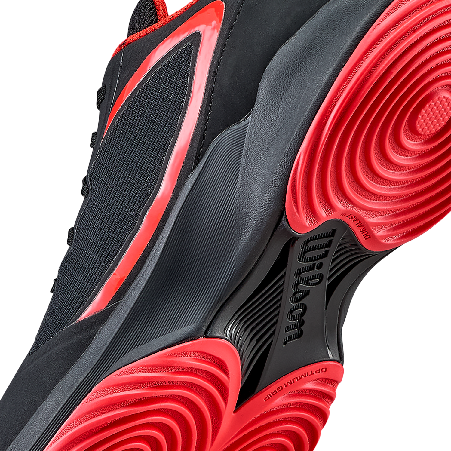 Wilson Hurakn Lite Padel Shoe Men - Black/Red Padel Shoes Wilson