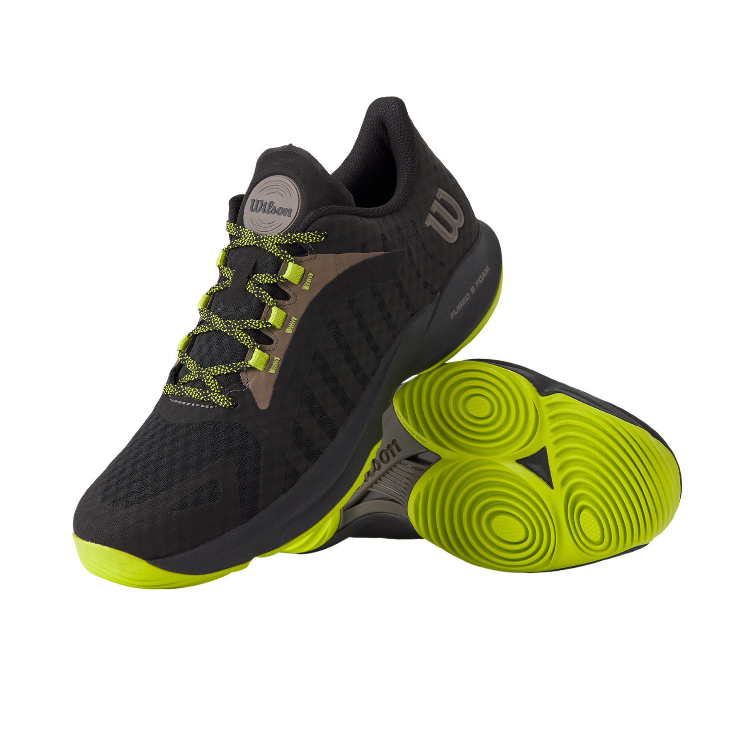 Wilson Hurakn Pro Padel Shoe Men - Black/Lime Padel Shoes Wilson