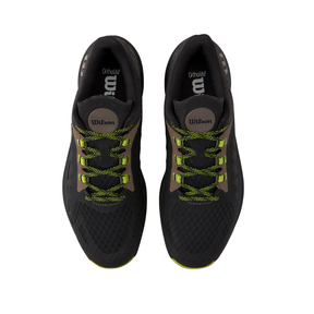 Wilson Hurakn Pro Padel Shoe Men - Black/Lime Padel Shoes Wilson