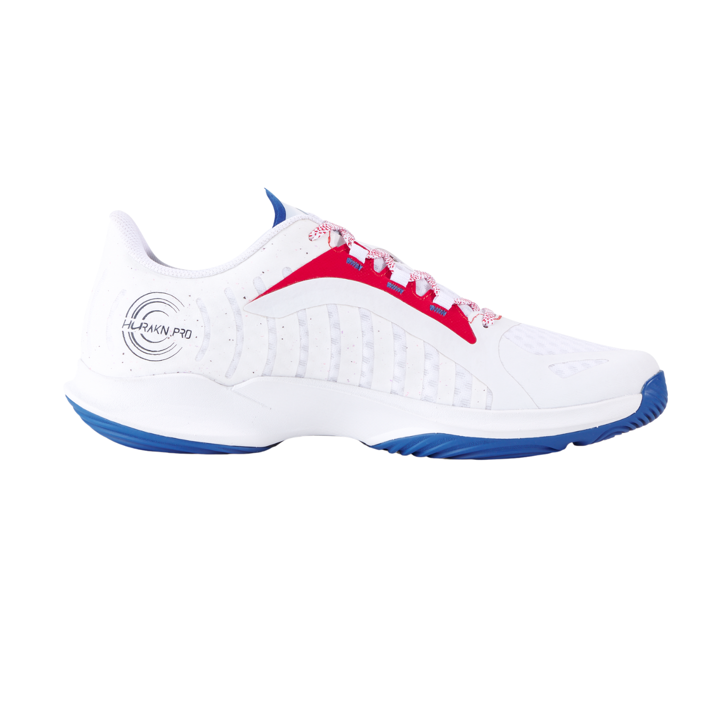 Wilson Hurakn Pro Padel Shoes Men - White/Red Padel Shoes Wilson