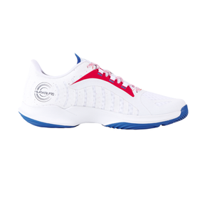 Wilson Hurakn Pro Padel Shoes Men - White/Red Padel Shoes Wilson