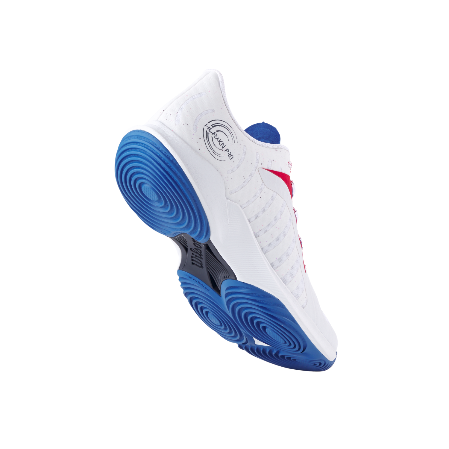 Wilson Hurakn Pro Padel Shoes Men - White/Red Padel Shoes Wilson