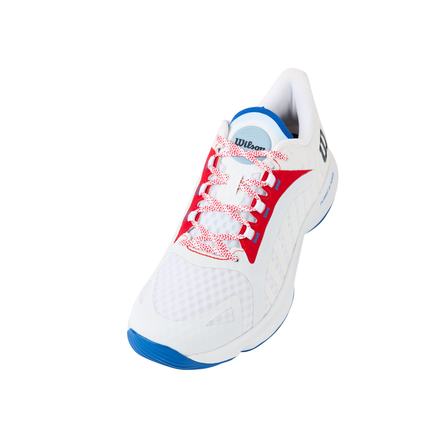 Wilson Hurakn Pro Padel Shoes Men - White/Red Padel Shoes Wilson