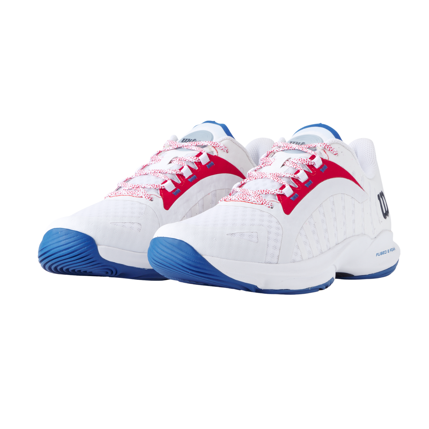 Wilson Hurakn Pro Padel Shoes Men - White/Red Padel Shoes Wilson