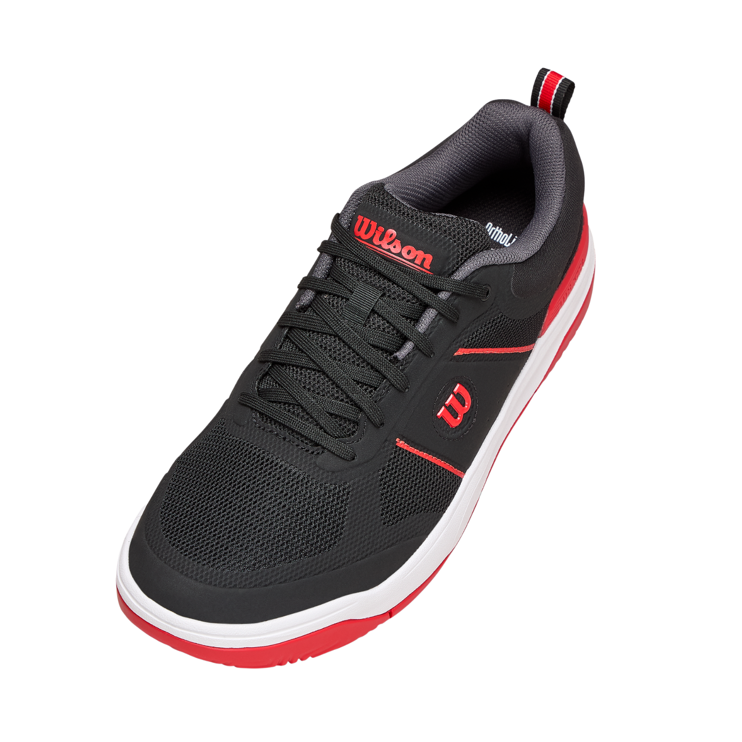 Wilson Pickle Pro Pickleball Shoe Men - Black/Red Pickleball Wilson