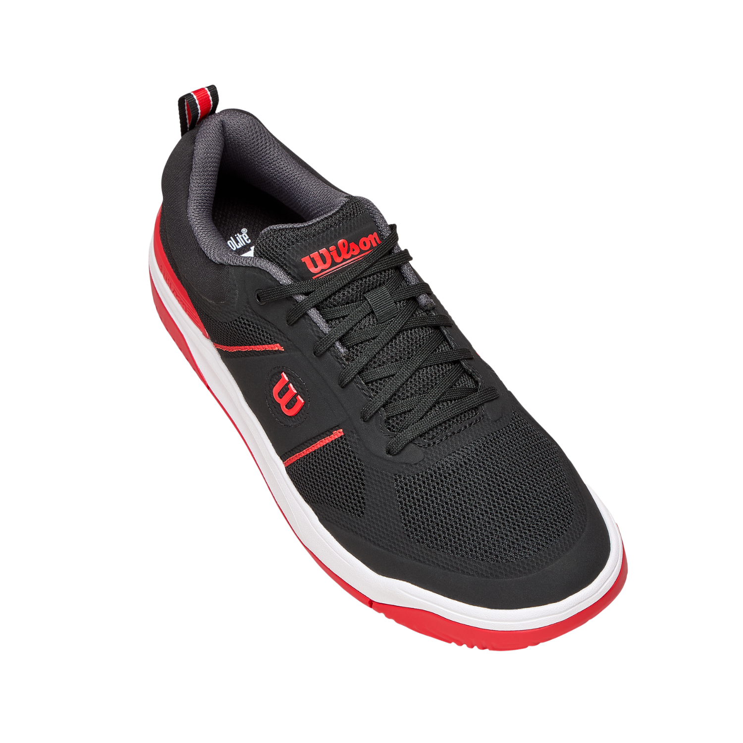 Wilson Pickle Pro Pickleball Shoe Men - Black/Red Pickleball Wilson