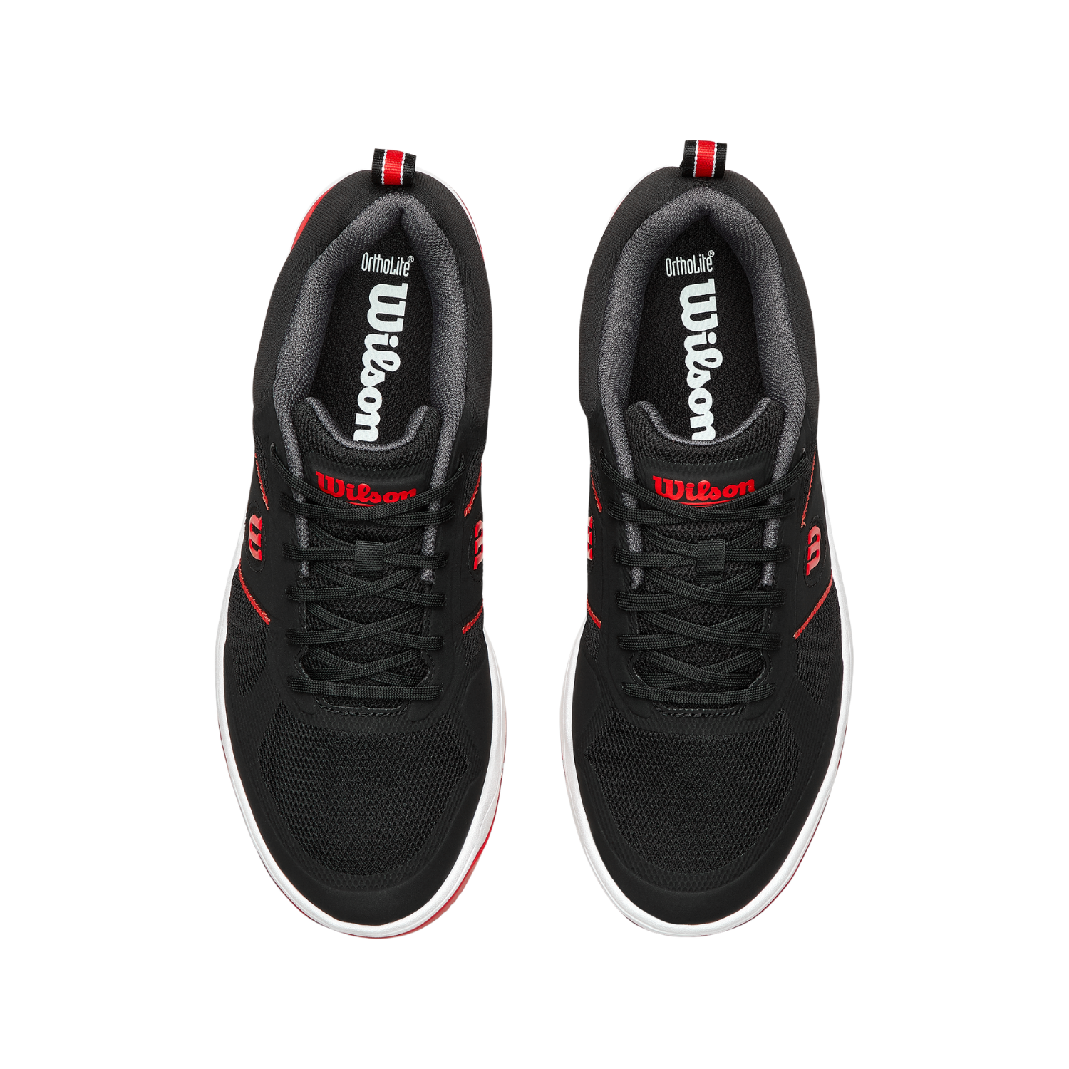 Wilson Pickle Pro Pickleball Shoe Men - Black/Red Pickleball Wilson