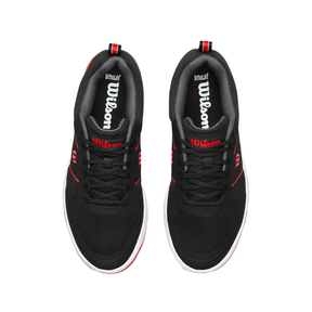 Wilson Pickle Pro Pickleball Shoe Men - Black/Red Pickleball Wilson