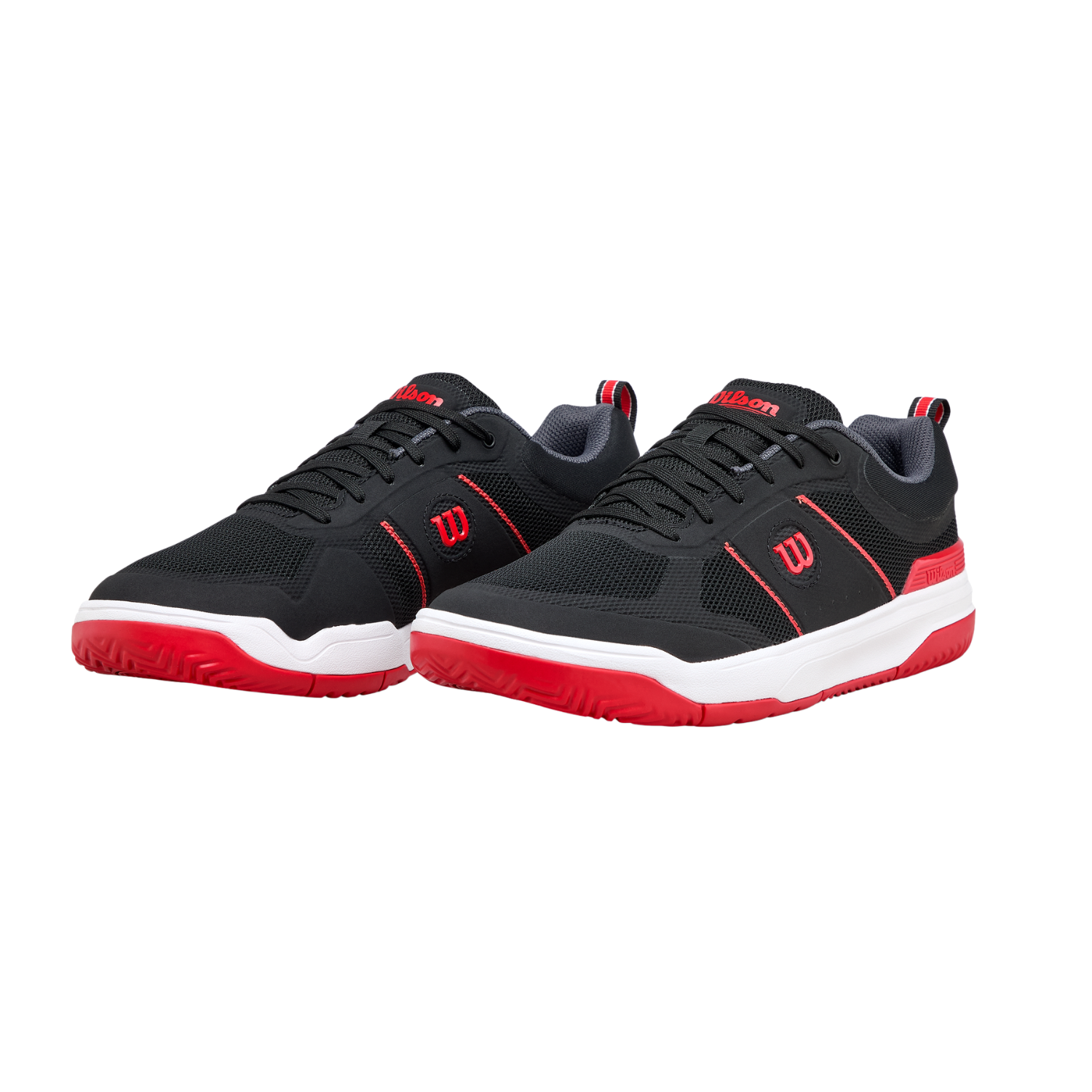 Wilson Pickle Pro Pickleball Shoe Men - Black/Red Pickleball Wilson
