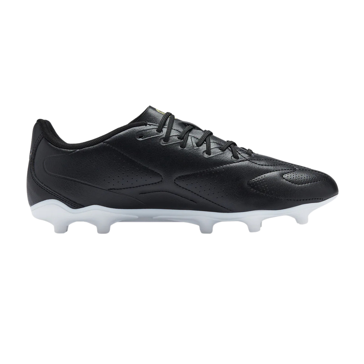 Puma King 20 Play FG/AG Football Shoe - Black/White/Gold Football Boots Puma