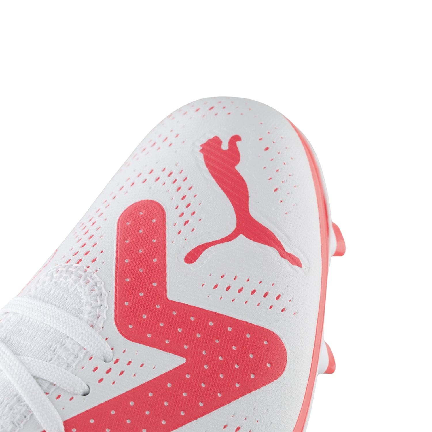 PUMA Future Play FG/AG Football Boots Men – Puma White/ Fire Orchid Football Boots Puma