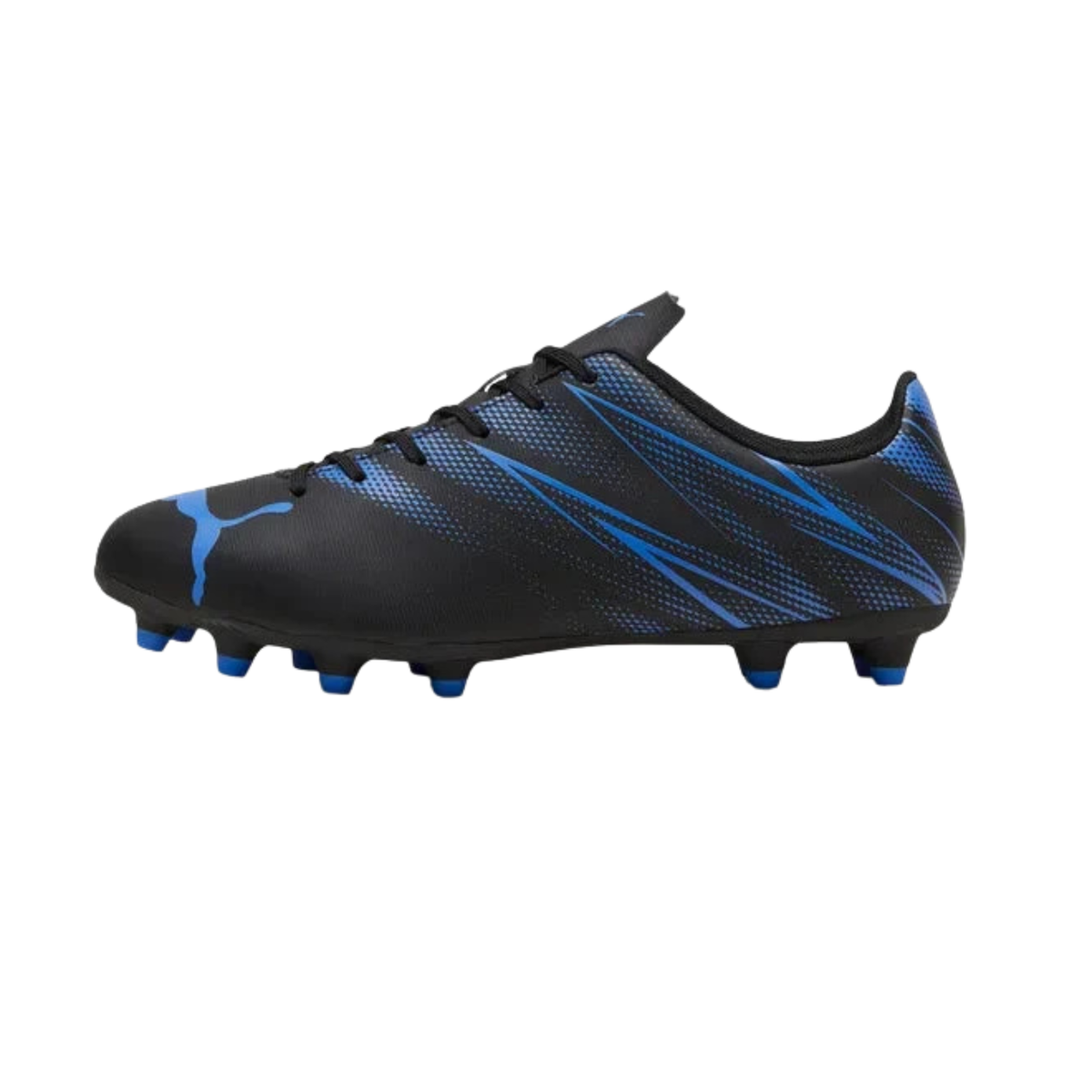 Puma Attacanto FG/AG Football Boots Junior - Puma Black/Silver/Blue Puma Balck Bluemazing Football Boots Puma