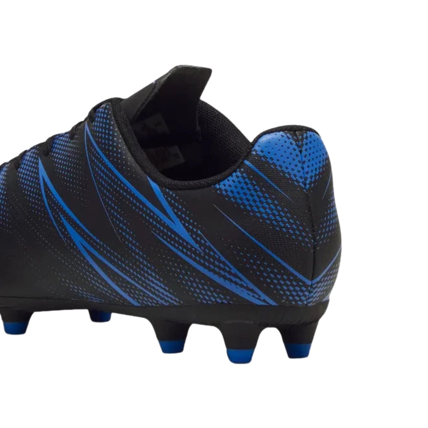 Puma Attacanto FG/AG Football Boots Junior - Puma Black/Silver/Blue Football Boots Puma