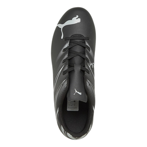 Puma Attacanto FG/AG Football Boots Junior - Puma Black/Silver/Blue Football Boots Puma