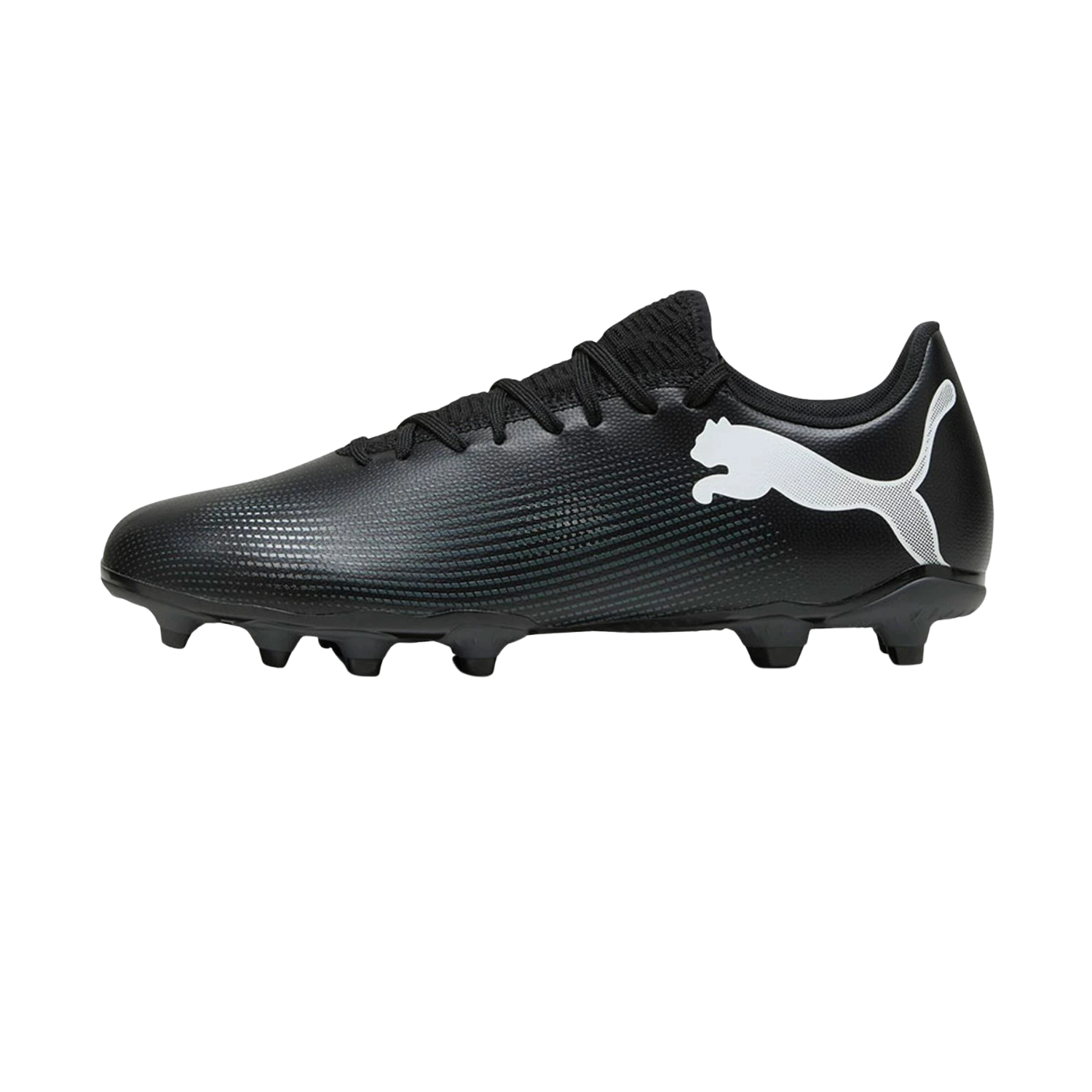 Puma Future 7 Play FG/AG Football Boots Unisex - Puma Black/White Puma Black White Football Boots Puma