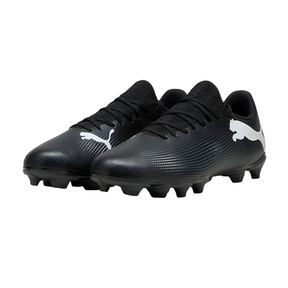 Puma Future 7 Play FG/AG Football Boots Unisex - Puma Black/White Football Boots Puma
