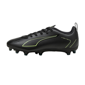 Puma Ultra 6 Play FG/AG Football Boots Junior - Puma Black/Green Puma Black Fizzy Light Green Terrain Football Boots Puma