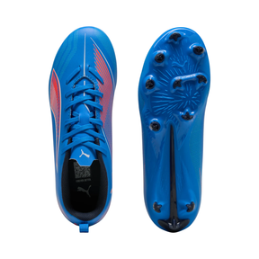 Puma ultra 6 Play FG/AG Football Boots Junior - Ultra Blue/Red Football Boots Puma