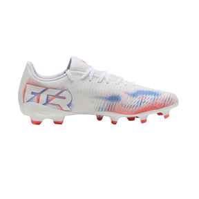 Puma Future 8 Play FG/AG Football Boots Junior - Puma White/Red Football Boots Puma