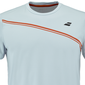 Babolat 3BTG011 Play Crew Neck T-Shirt Boy - Illusion Blue Clothing Babolat