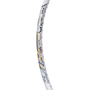 Hundred Z-Tronic 100 Badminton Racket - White/Gold Badminton Rackets Hundred