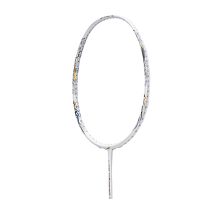 Hundred Z-Tronic 100 Badminton Racket - White/Gold Badminton Rackets Hundred