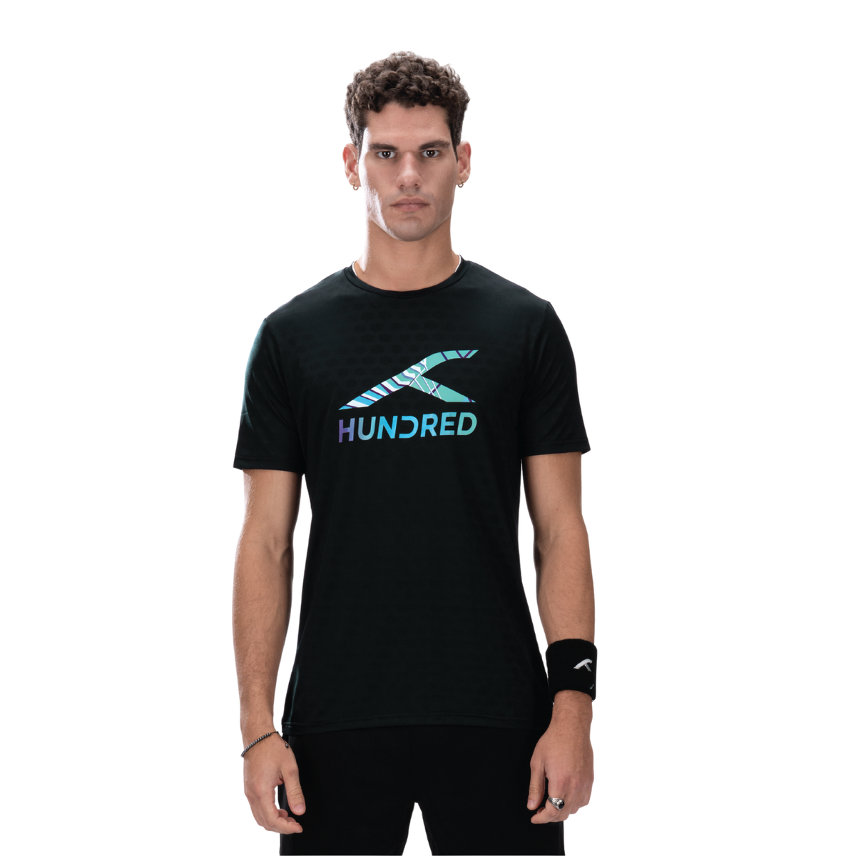 Hundred RN T-Shirt HBTS-5M022-1 Men - Black Black Clothing Hundred