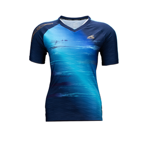 Hundred RN T-Shirt Women HBTS-5M028-3 Navy Clothing Hundred