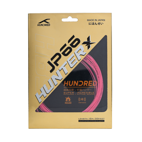 Hundred JP66 Hunter X Badminton String Set - Prism Pink String (Packs) Hundred