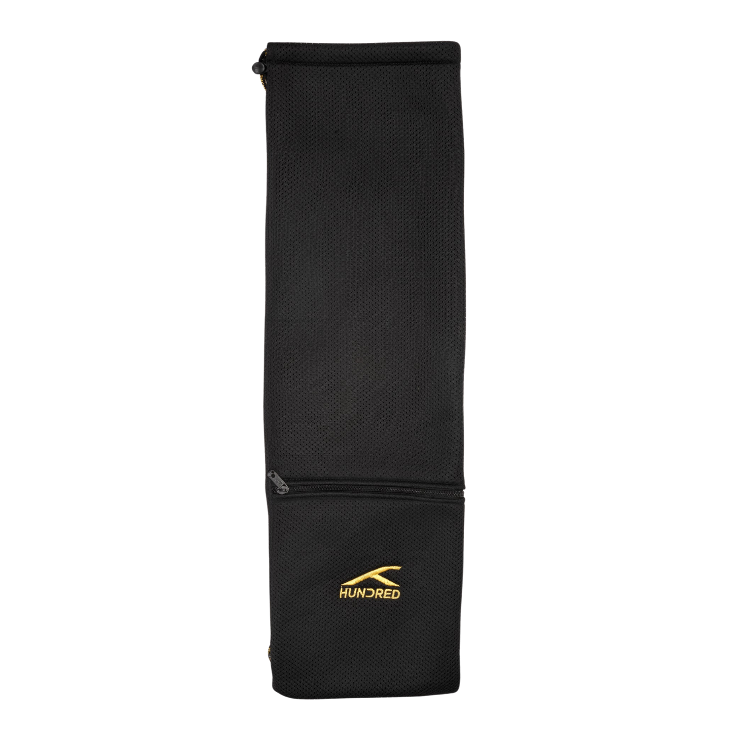 Hundred drawstring kit bag, Black, front view