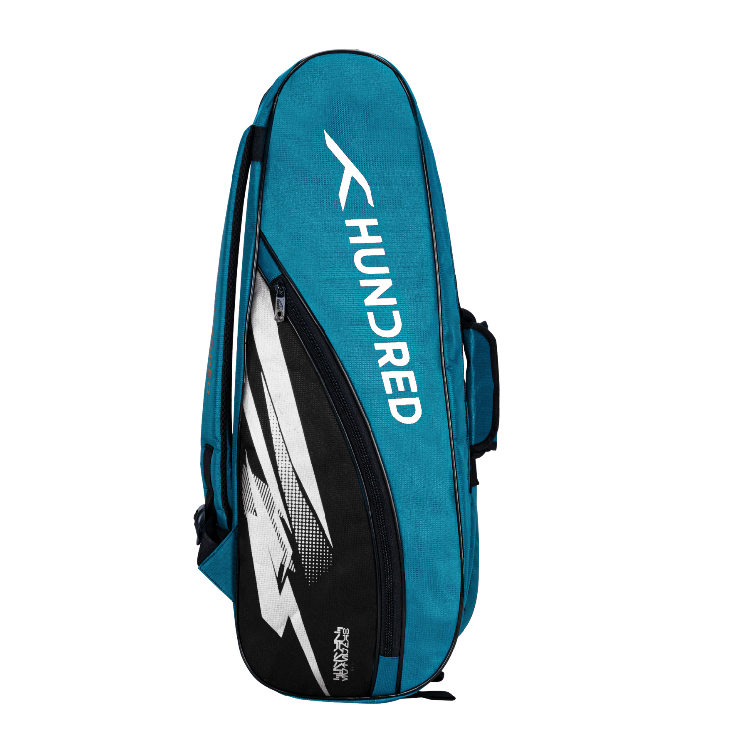 Hundred Cosmogear Badminton Kitbag - Teal Blue/Black Luggage Hundred