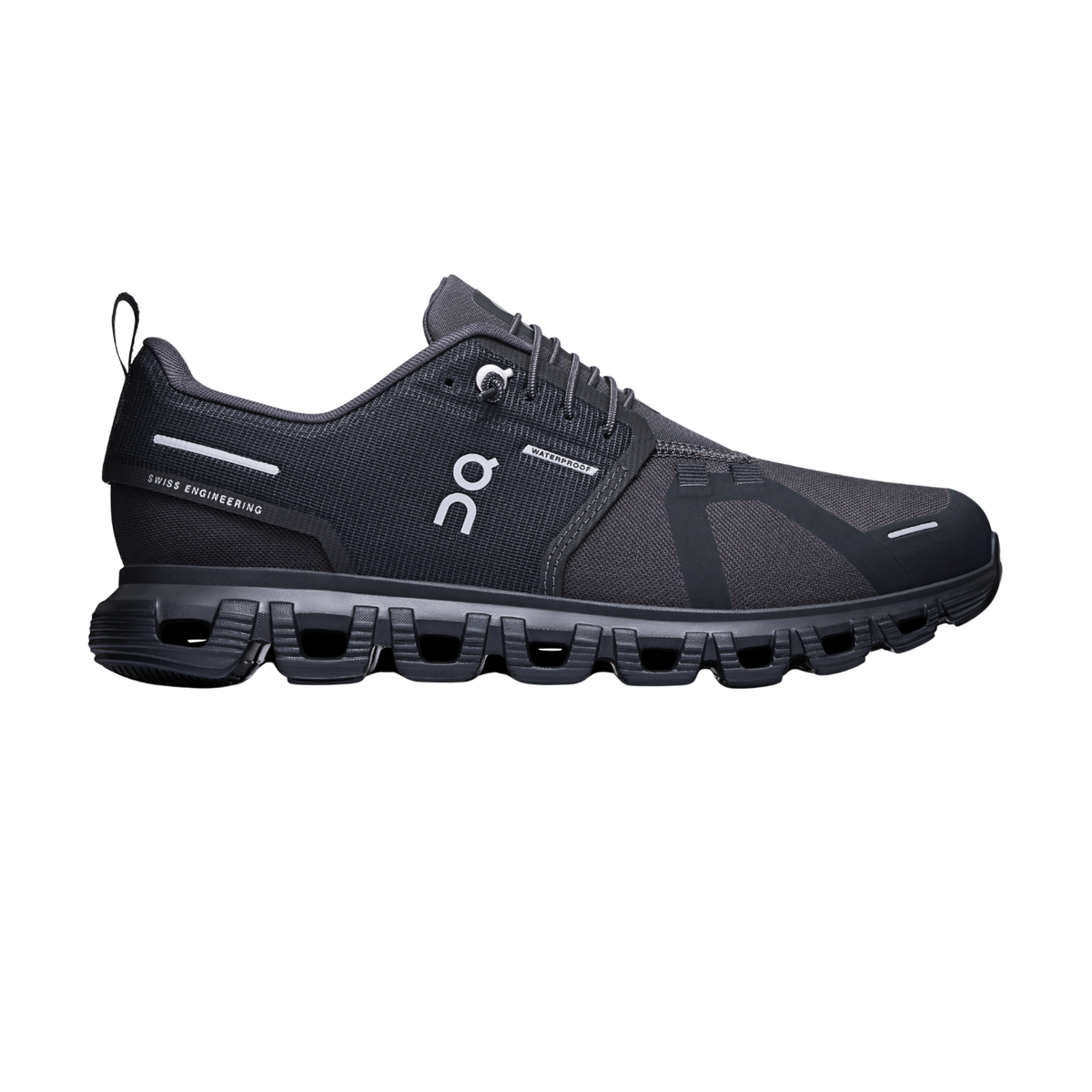 On Cloud 6 Waterproof Running Shoes Women - Black/Black Black Black Running Shoes On Running
